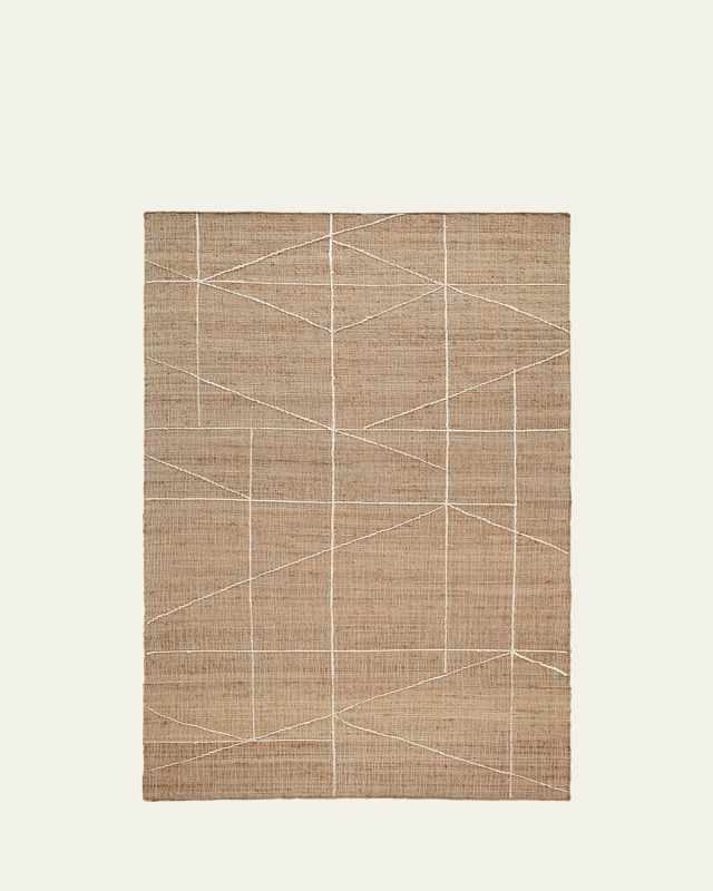 Judson Natural/Ivory Handwoven Rug, 3' x 5'